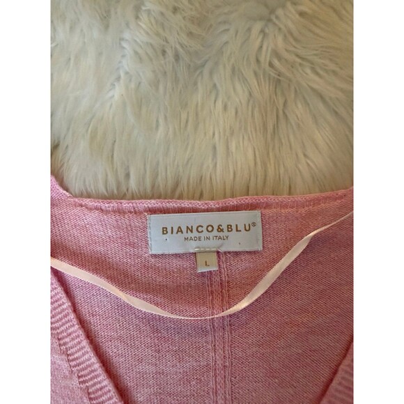 Bianco & Blu vneck sweater - Picture 3 of 6